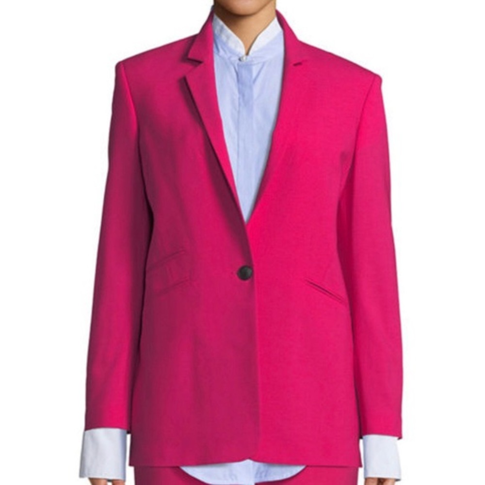 Rag & Bone Pink Ridley Notched Lapel Blazer NWT